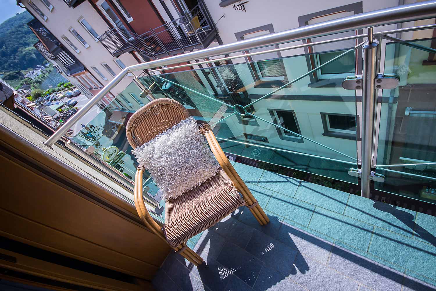 Hotel Zum grünen Kranz Zell Mosel Barrierefreies Doppelzimmer