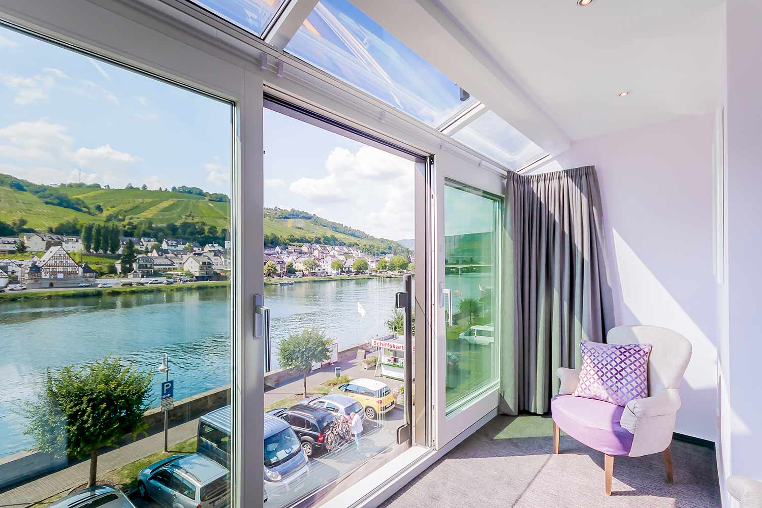 Hotel Zum grünen Kranz Zell Mosel Superior Doppelzimmer