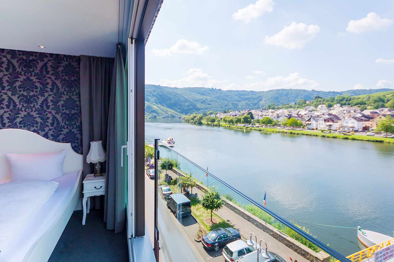 Hotel Zum grünen Kranz Zell Mosel Superior Doppelzimmer