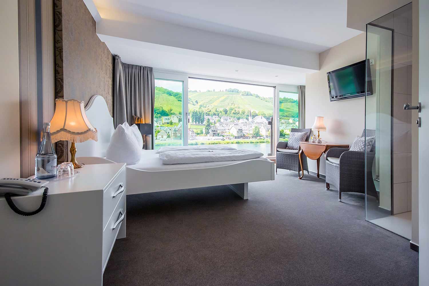 Hotel Zum grünen Kranz Zell Mosel Superior Doppelzimmer