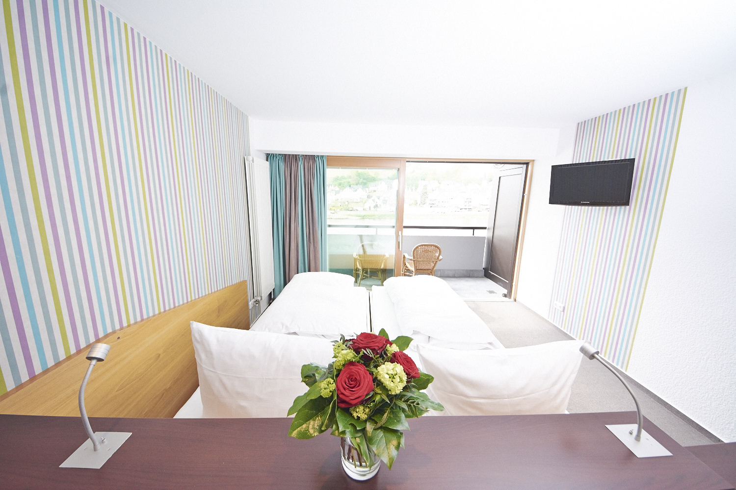 Hotel Zum grünen Kranz Zell Mosel Superior Doppelzimmer