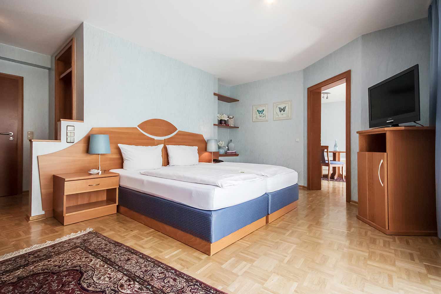 Hotel Zum grünen Kranz Zell Mosel Familienzimmer