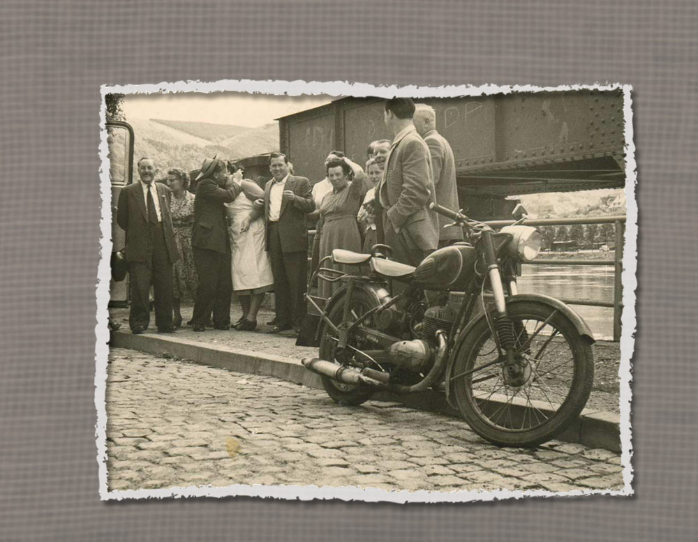 Hotel Zum grünen Kranz Zell Mosel Historisch