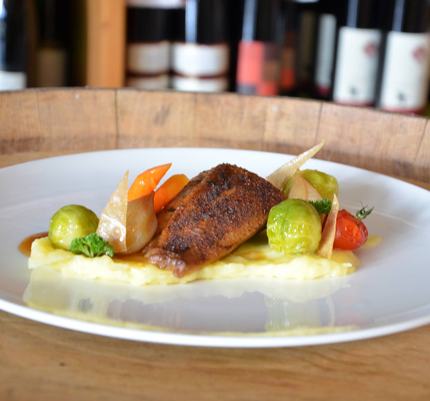 Hotel Zum grünen Kranz Zell Mosel Restaurant